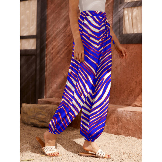 Buffalo Bills Zubaz Women's Carrot Pants with Pockets
