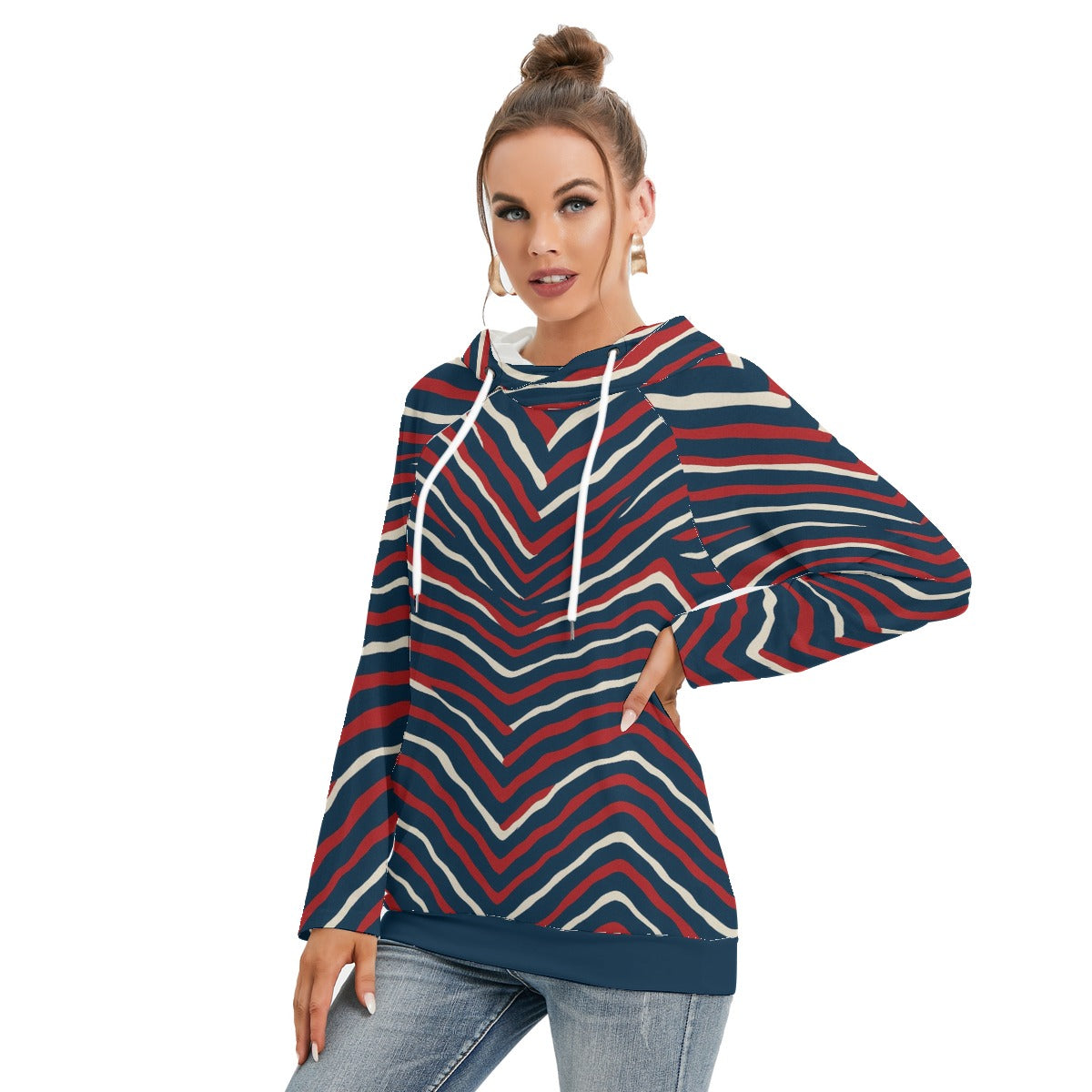 SD HUESCA Women's Hoodie With Double Hood