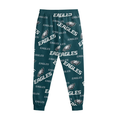 Philadelphia Football Game Day All-Over Print Men's Sweatpants With Waistband