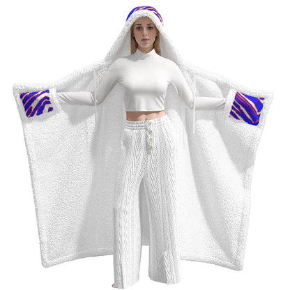 Buffalo Bills Zubaz Unisex Wearable Hooded Blanket