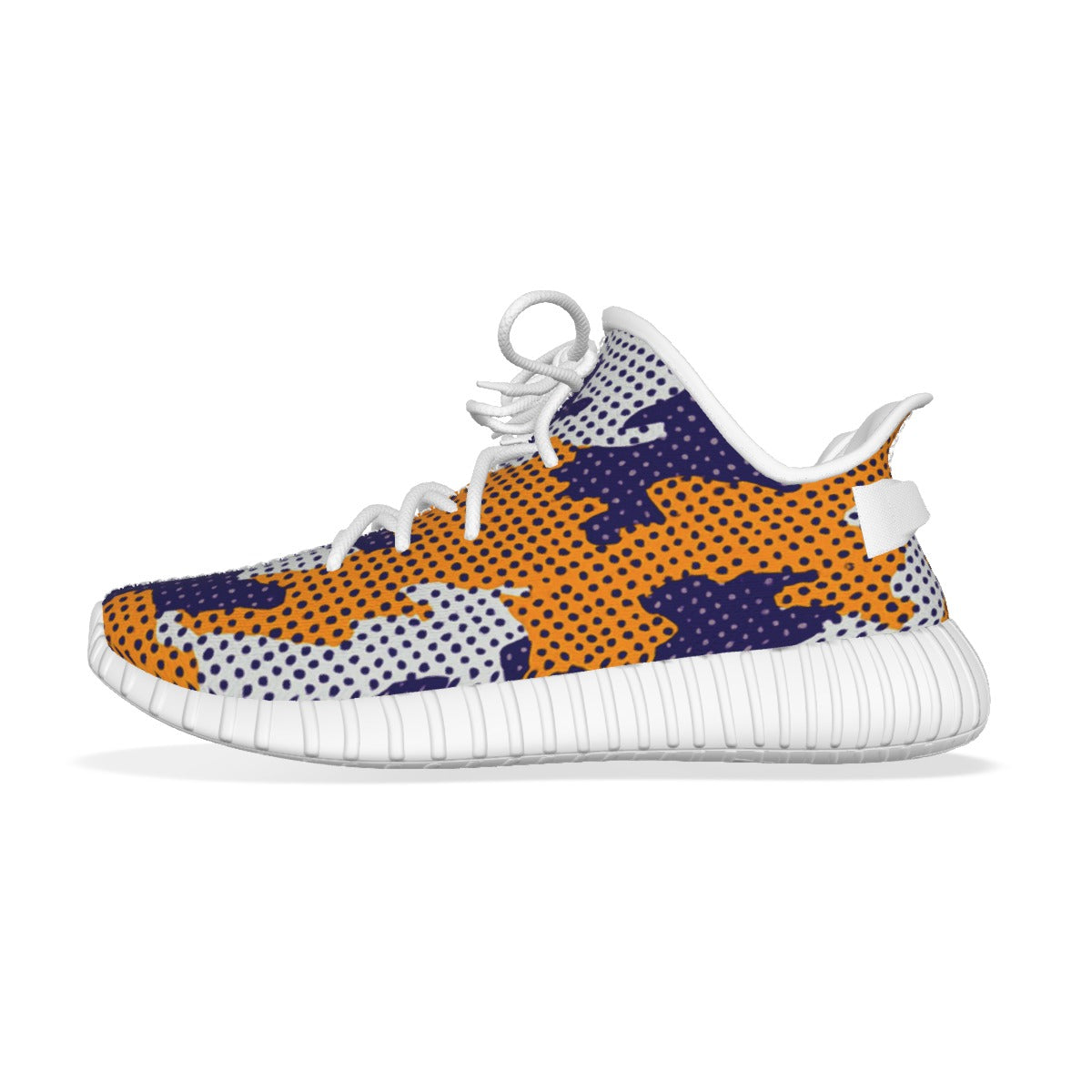 Urban Legend Louisiana State University Tigers Purple Gold White Camo Coconut Sneakers Shoes
