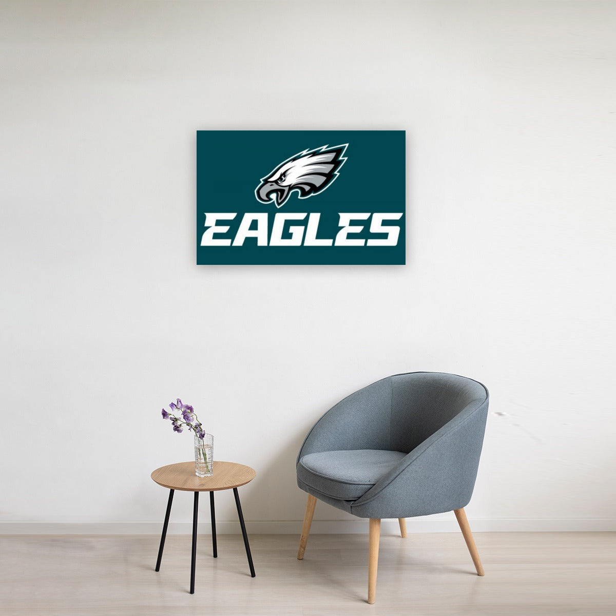Philadelphia Football Game Day Framed Single-Piece Mural For The USA 3:2