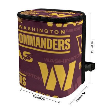 Washington Commanders Car Hanging Trash Bin