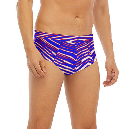Buffalo Bills Zubaz Men's Triangle Low-rise Underwear