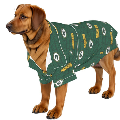 Green Bay Football Game Day All-Over Print Pajamas
