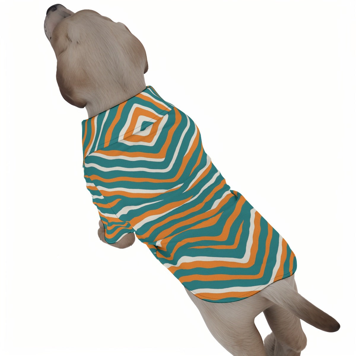 Miami Football Game Day All-Over Print Pet‘s Hawaiian Shirt