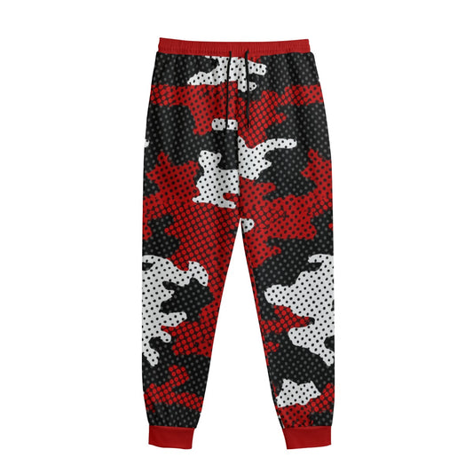 Urban Legend Cincinnati Red Black Camo Sweatpants With Waistband
