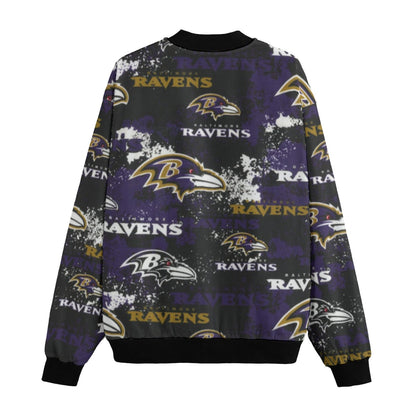 Baltimore Ravens  Fleece Bomber Jacket