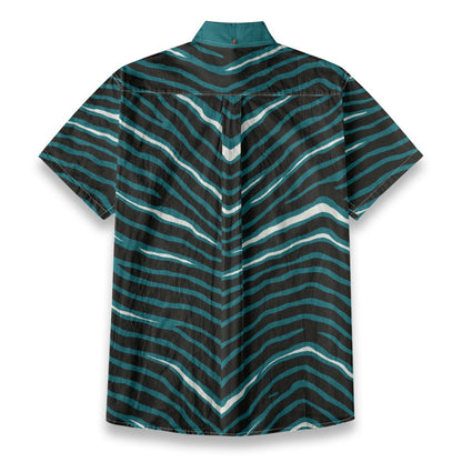 Philadelphia Football Game Day All-Over Print Men's Breathable Cotton Shirt|125GSM