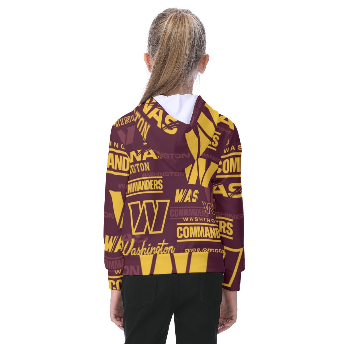 Washington Commanders Kid's Heavy Fleece Hoodie