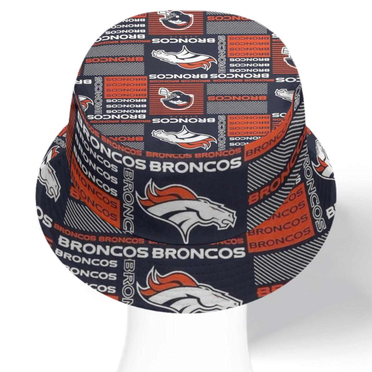 Urban Legend Denver Broncos  Double-Side Printing Bucket Hat