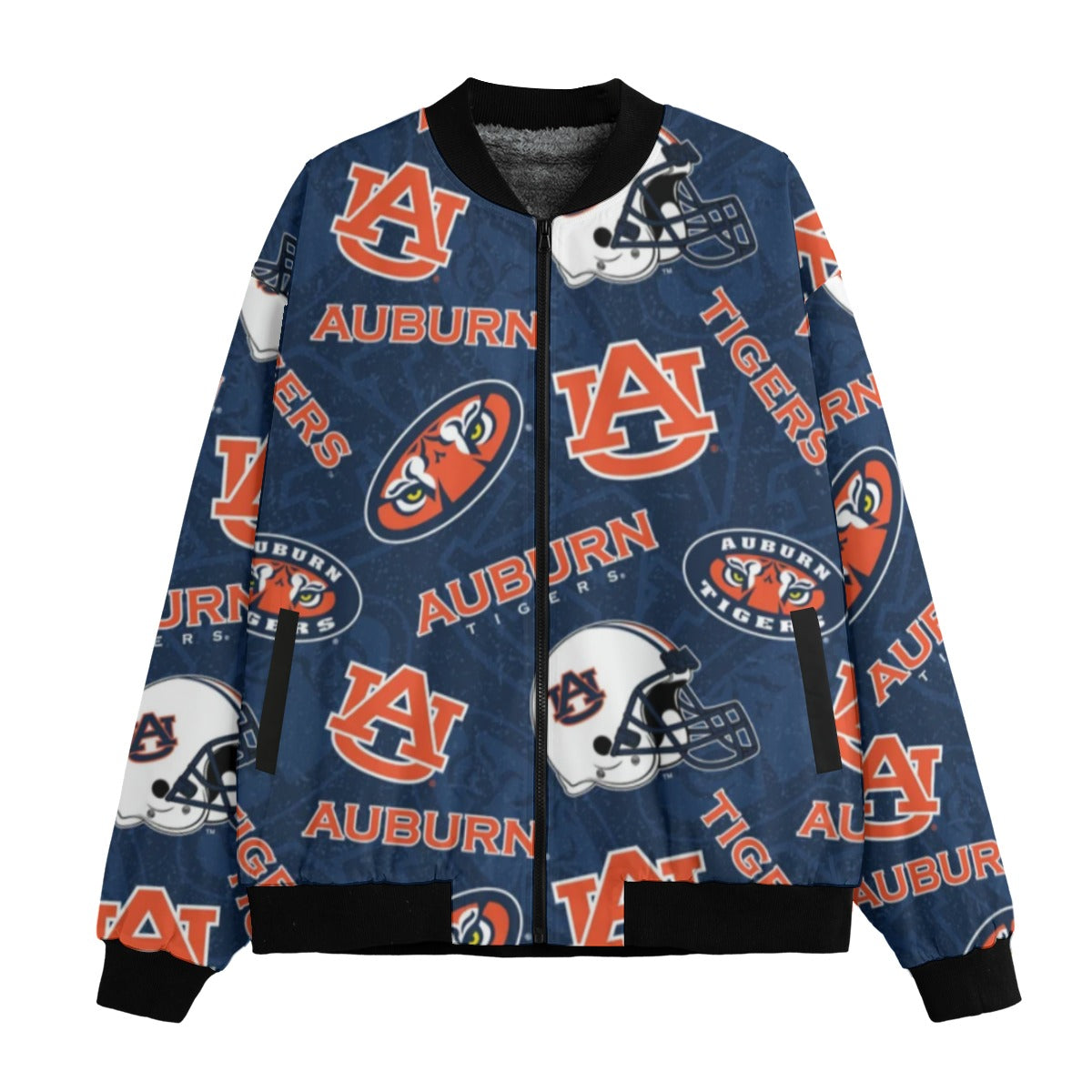 Urban Legend Auburn Tigers Fleece Bomber Jacket