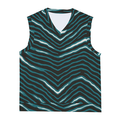 Philadelphia Football Game Day All-Over Print Men's Imitation Knitted V-neck Vest