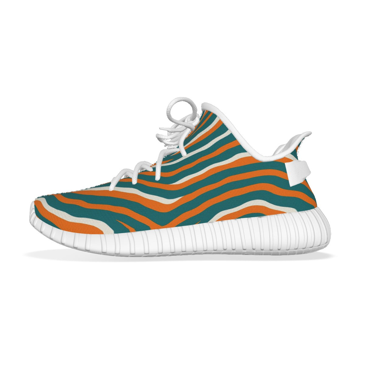 Miami Football Game Day All-Over Print Men's Coconut Shoes