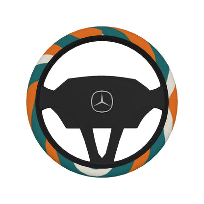 Miami Football Game Day All-over Print Steering Wheel Cover
