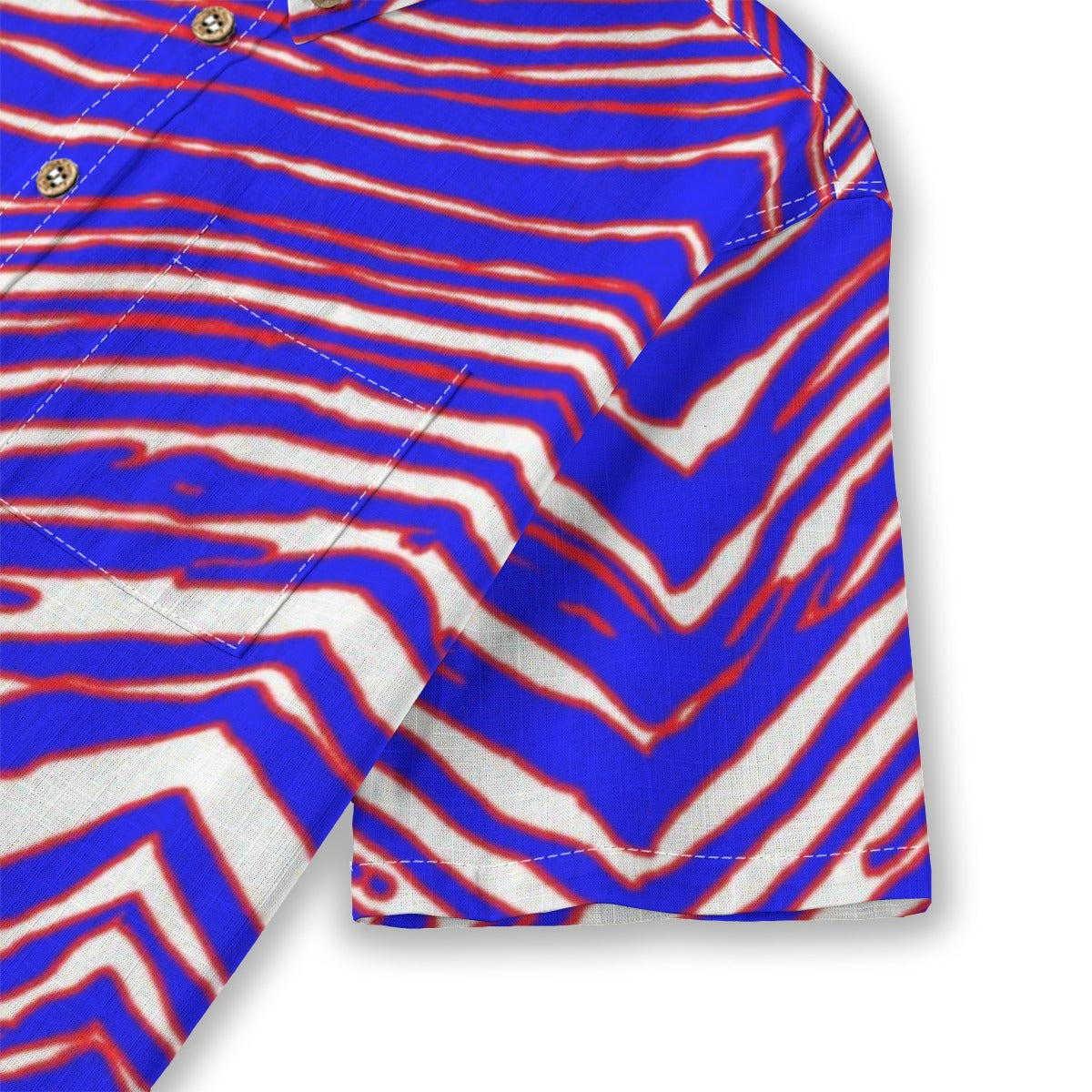 Buffalo Bills Zubaz Children's Shirt With Pocket | 125GSM Cotton