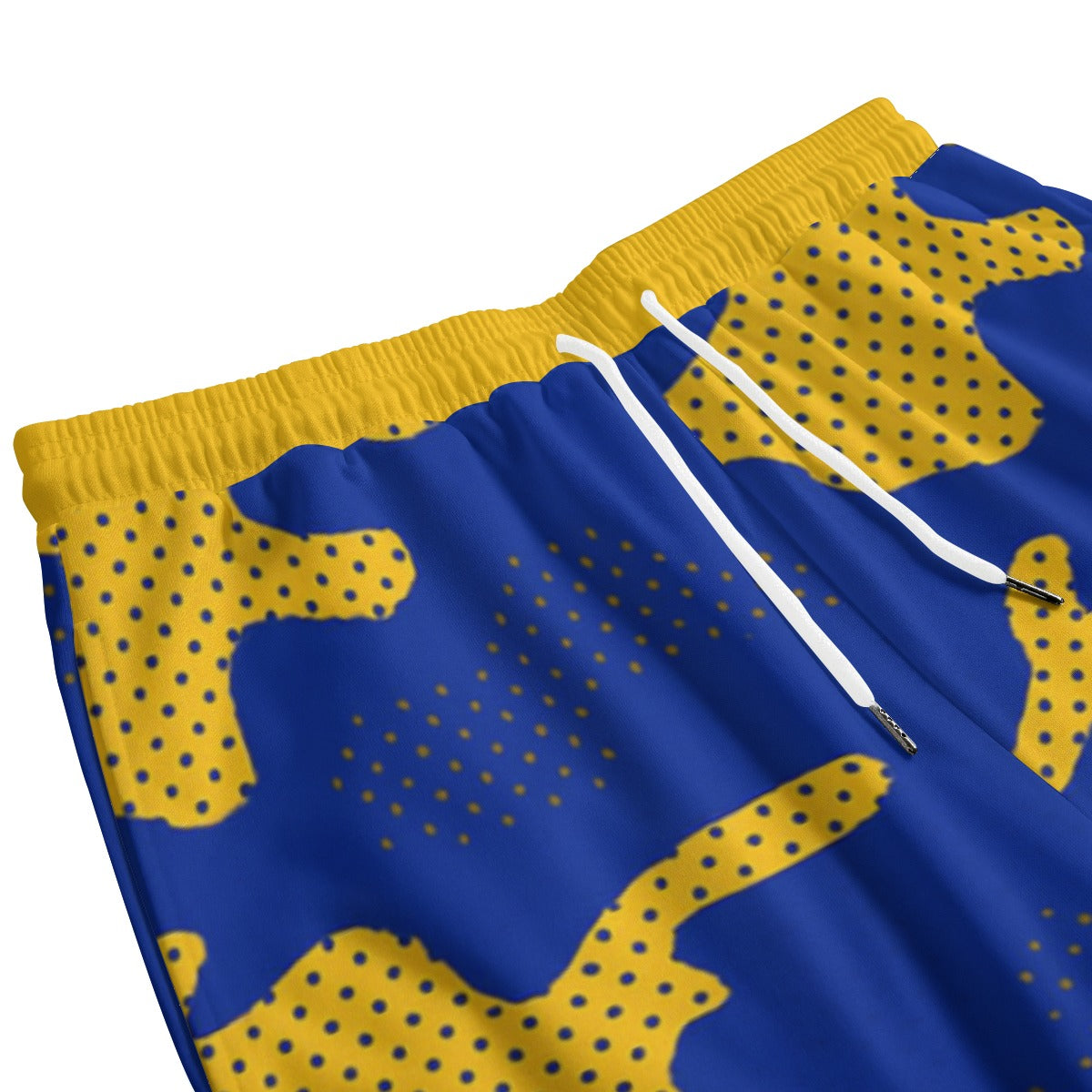 Urban Legend Pittsburgh Royal Blue Gold Camo Sweatpants With Waistband
