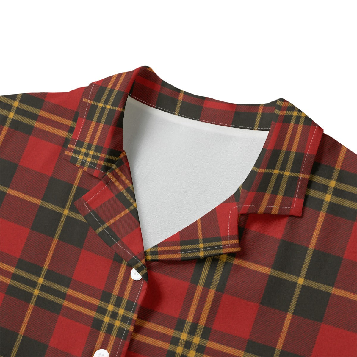 Maryland Tartan Plaid Terrapins Women's Hawaii Shirt | Rayon