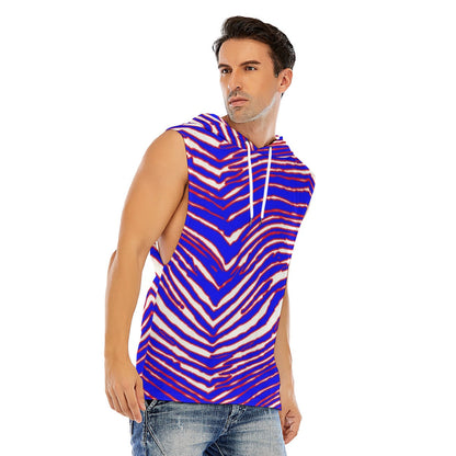 Buffalo Bills Zubaz Men’s Sleeveless Pullover Hoodie