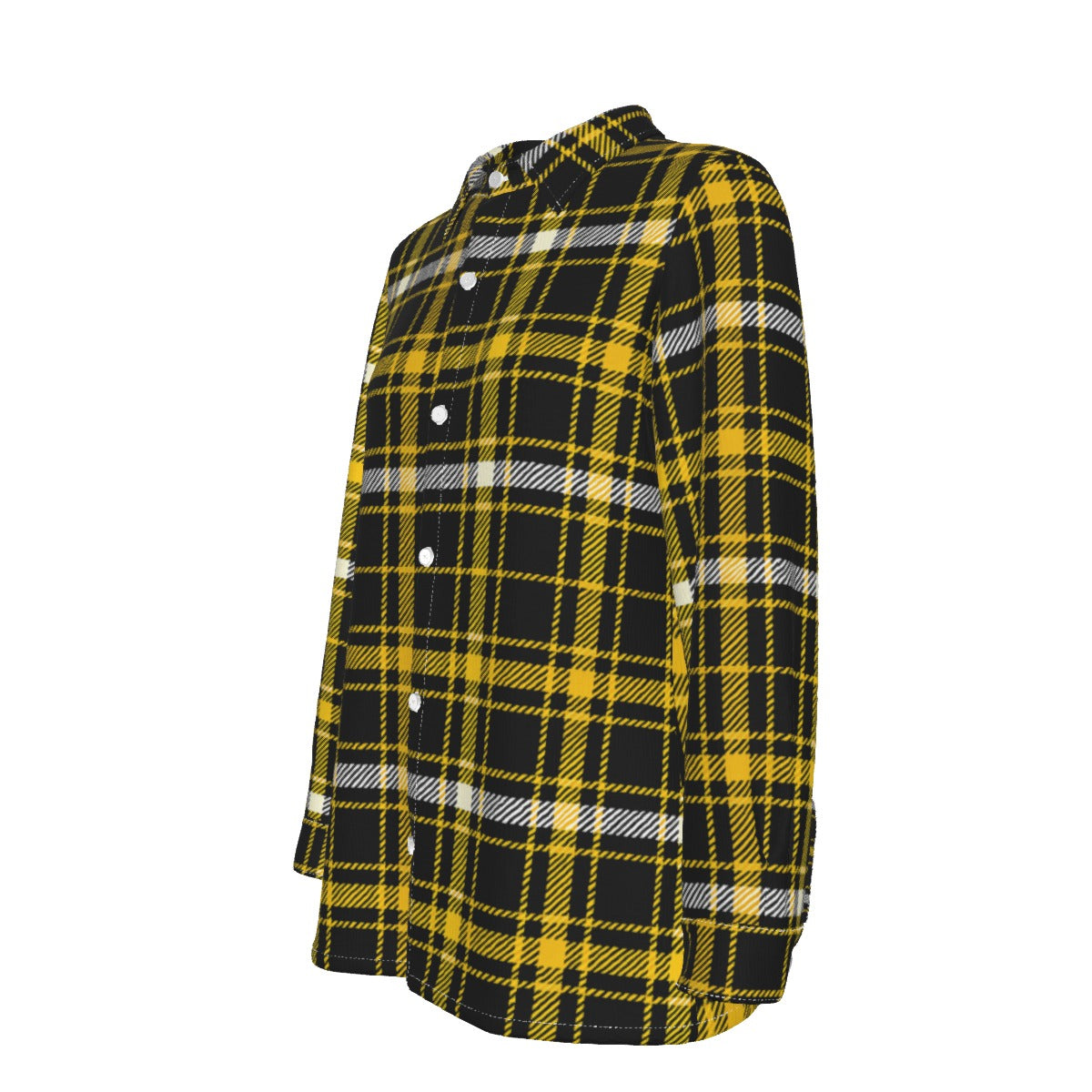 Missouri Tartan Plaid Tigers  Women's Elastic-Back Shirt