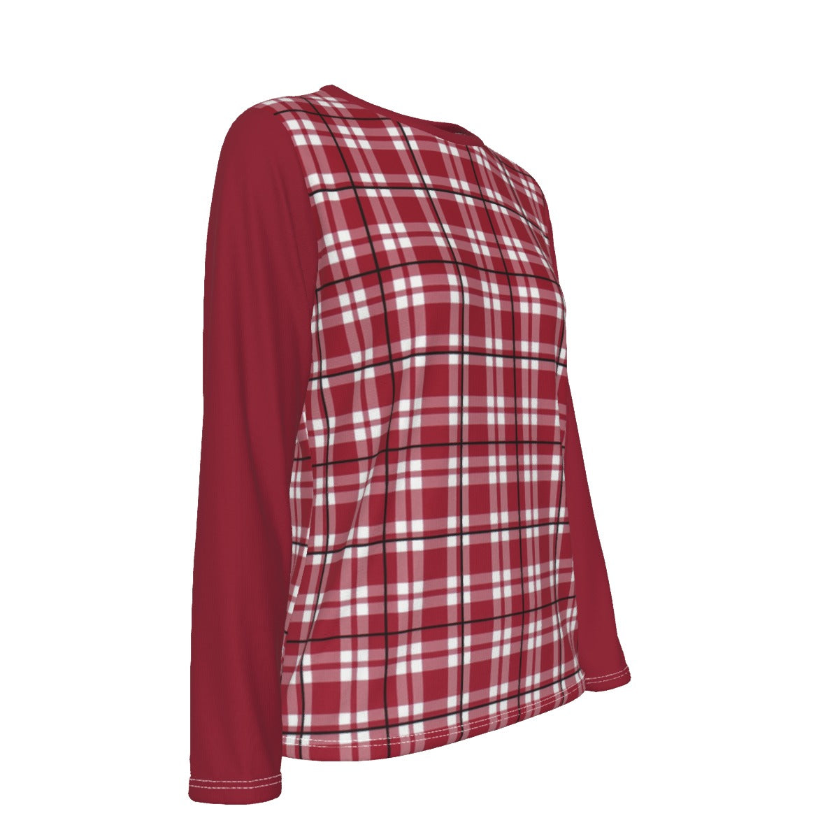 Alabama Tartan plaid Women's Oversized T-shirt | 190GSM Cotton