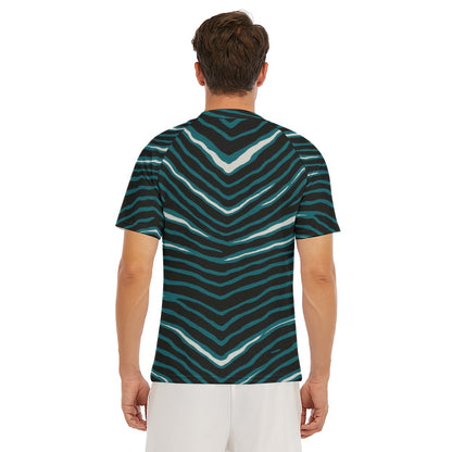 Philadelphia Football Game Day All-Over Print Men's Tight Surf Clothing With Half Sleeves