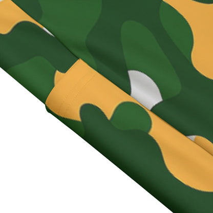 Green Bay Football Game Day All-Over Print Women's High Waist Leggings With Side Pocket