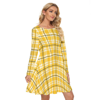 All-Over Print Women's Crew Neck Dress
