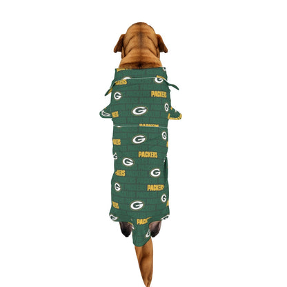 Green Bay Football Game Day All-Over Print Pajamas