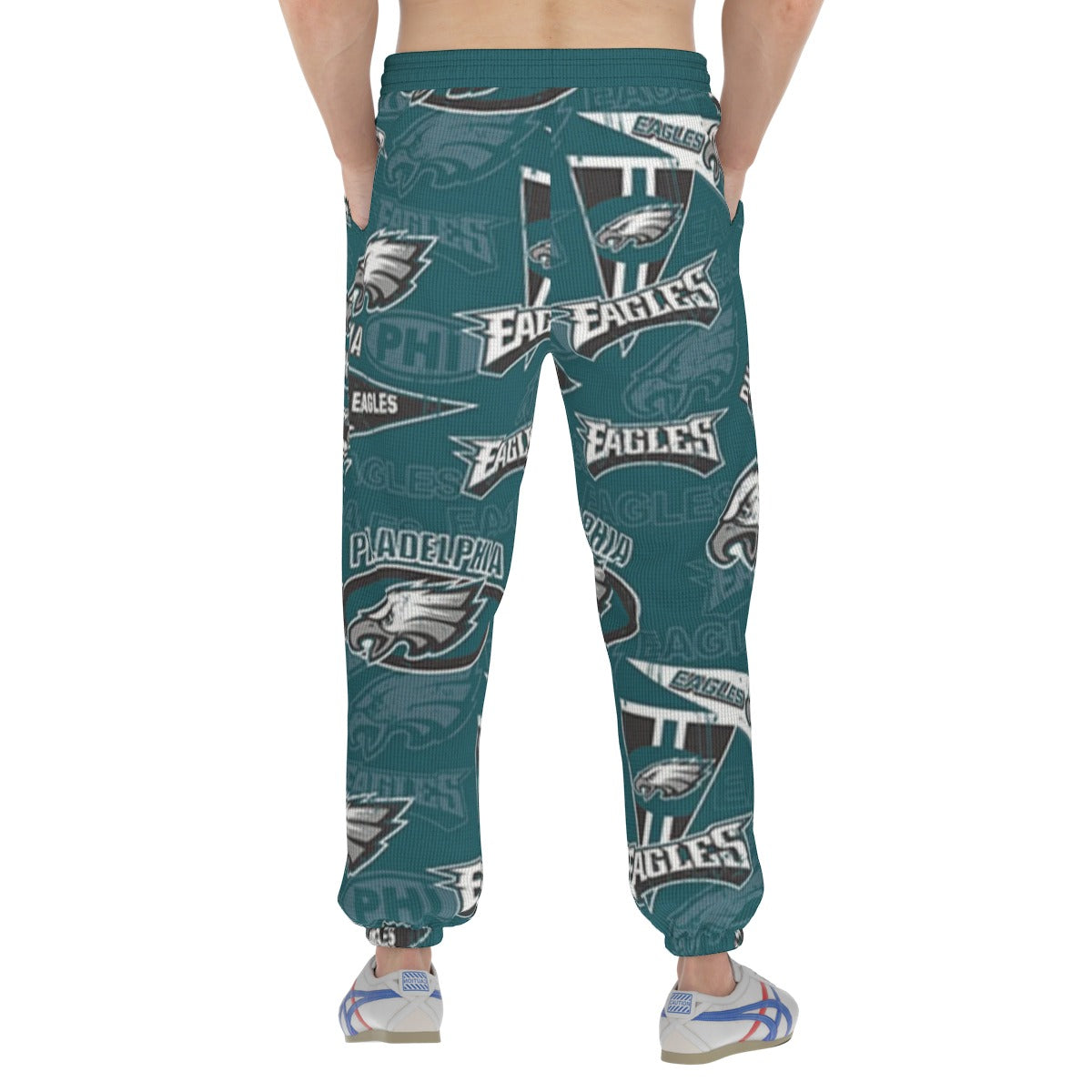 Philadelphia Football Game Day All-Over Print Men'S Thick Sweatpants