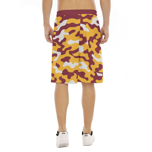 Washington Commanders Men's Tether Loose Shorts With Pocket