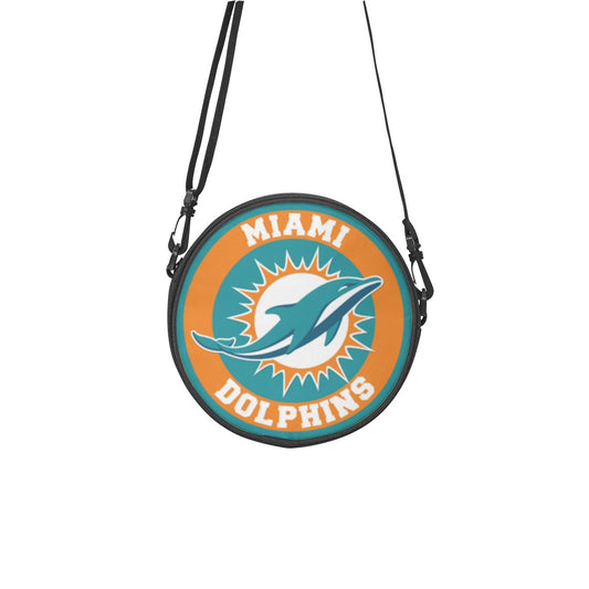 Miami Football Game Day Round Satchel Bags