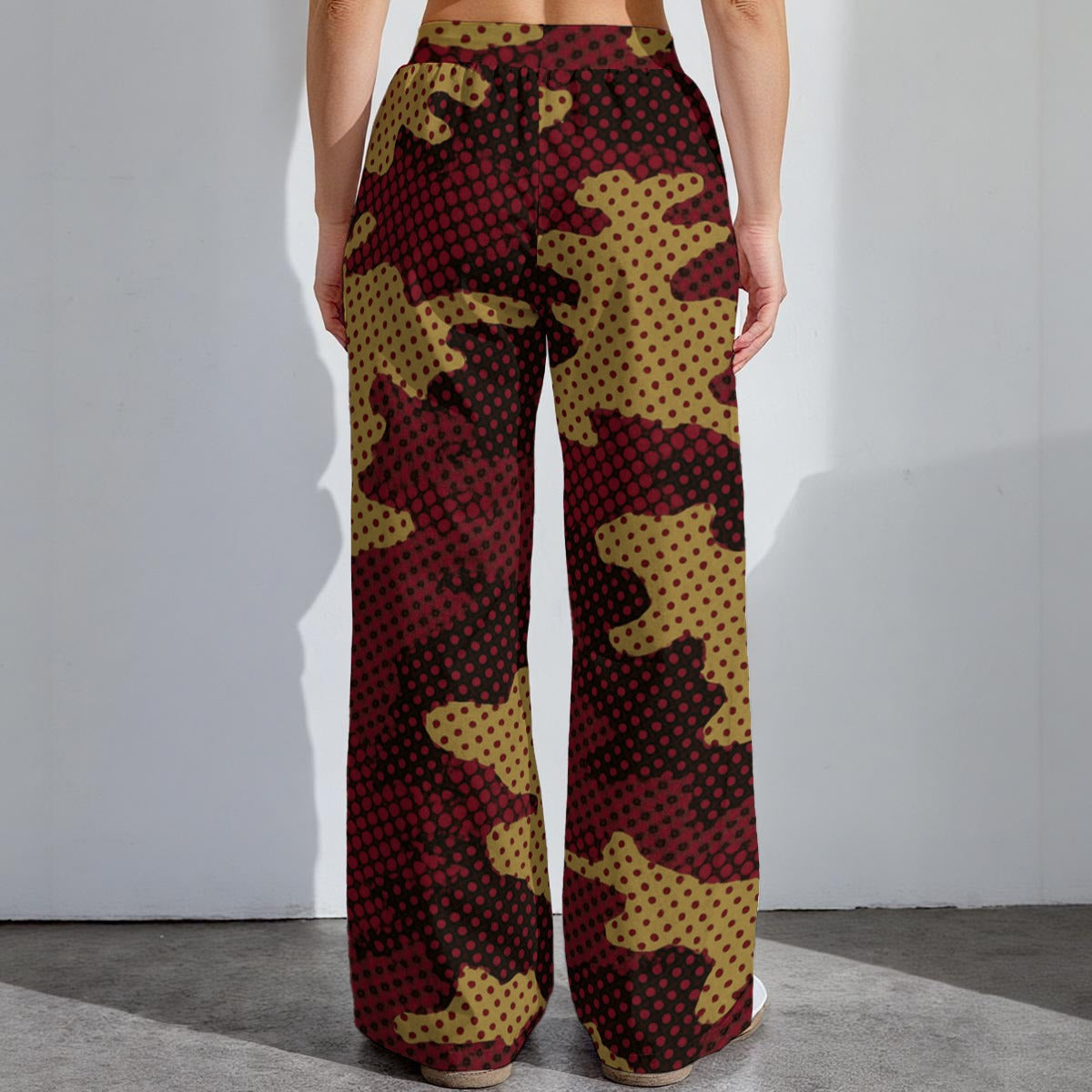 Florida State - Seminoles camo Women's High-Stretch Casual Pants|290GSM