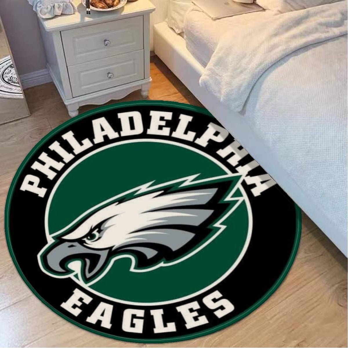 Philadelphia Football Game Day Foldable round mat