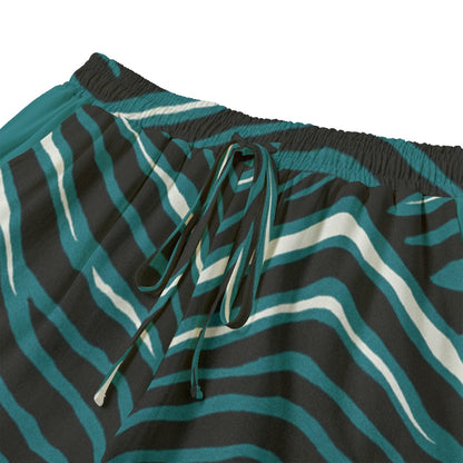 Philadelphia Football Game Day All-Over Print Women's Shorts With Drawstring | Rayon