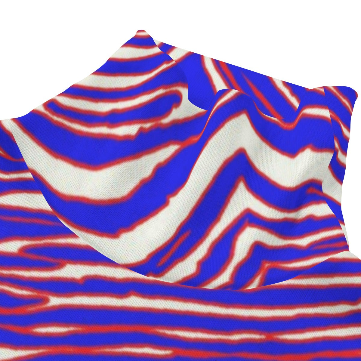 Buffalo Bills Zubaz Unisex Turtleneck Knitted Fleece Sweater