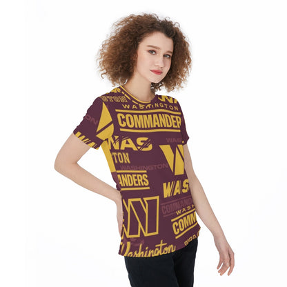 Washington Commanders Round Neck T-Shirt