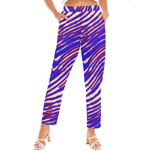 Buffalo Bills Zubaz Women's Loose Straight-leg Pants