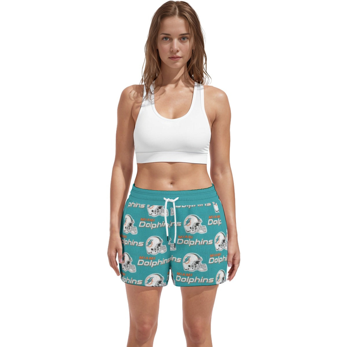 Miami Football Game Day All-Over Print Women's Shorts