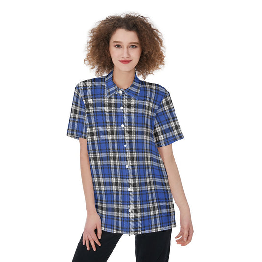 Kentucky Tartan Plaid Wildcats Women's Shirt