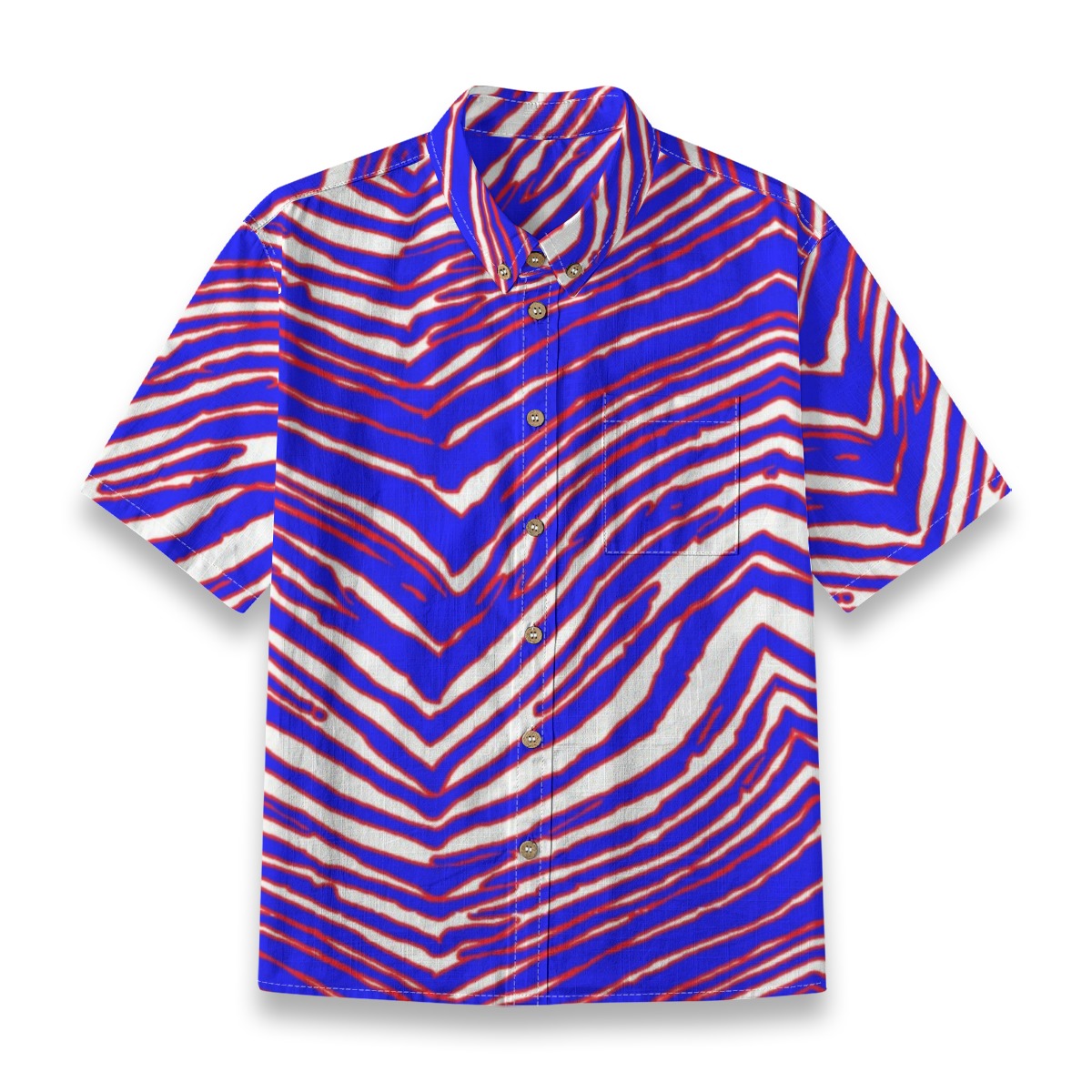 Buffalo Bills Zubaz Children's Shirt With Pocket | 125GSM Cotton