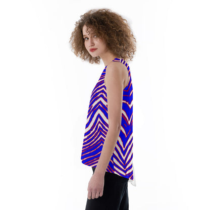 Buffalo Bills Zubaz Women's Loose Tank Top