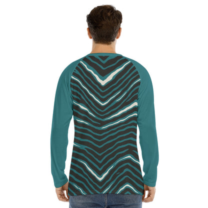 Philadelphia Football Game Day All-Over Print Men's Long Sleeve T-shirt With Raglan Sleeve
