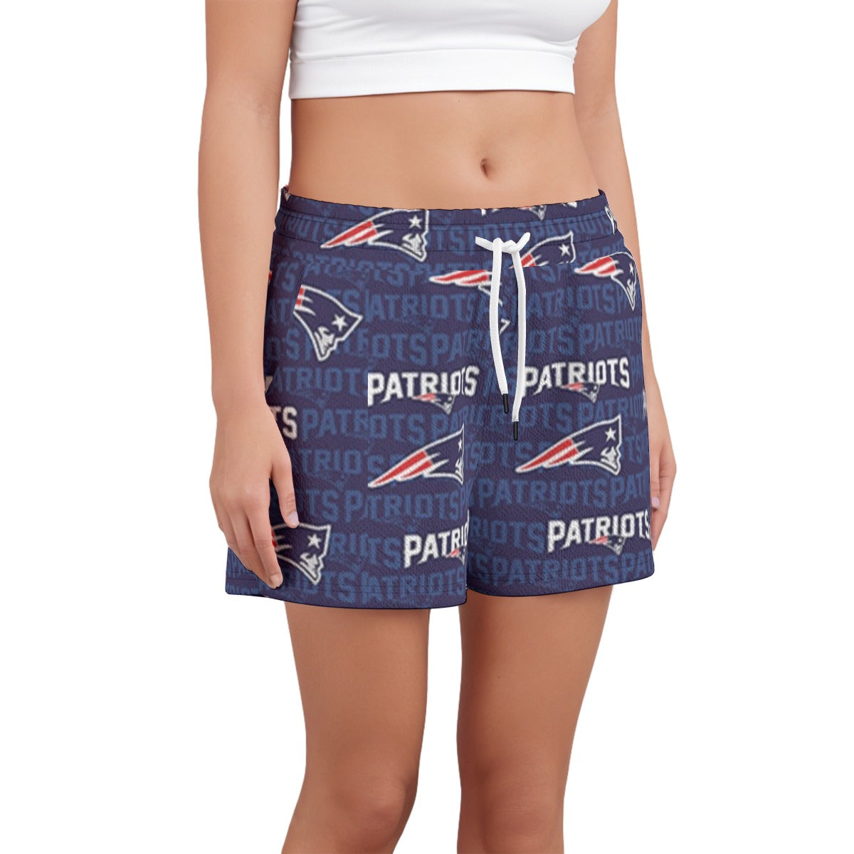 New England Football Game Day All-Over Print Women's Shorts