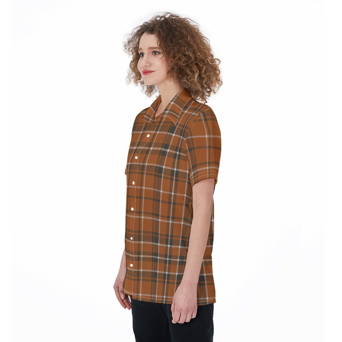 Texas at Austin Tartan plaid Longhorns Women's Shirt