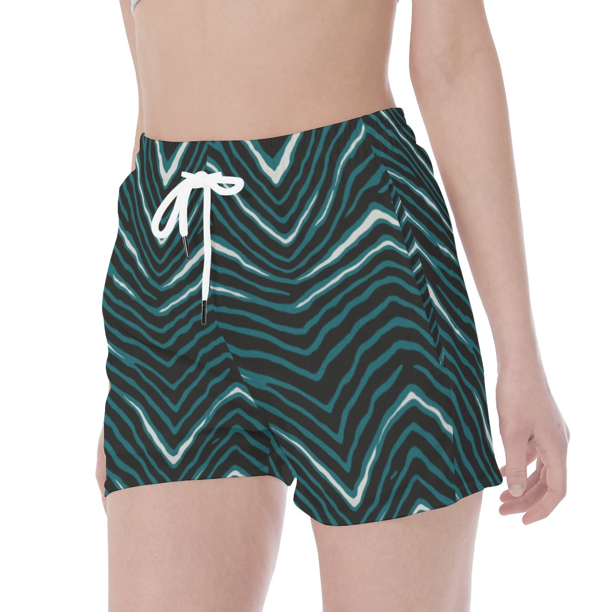 Philadelphia Football Game Day All Over Print Wide Waistband Sport Shorts