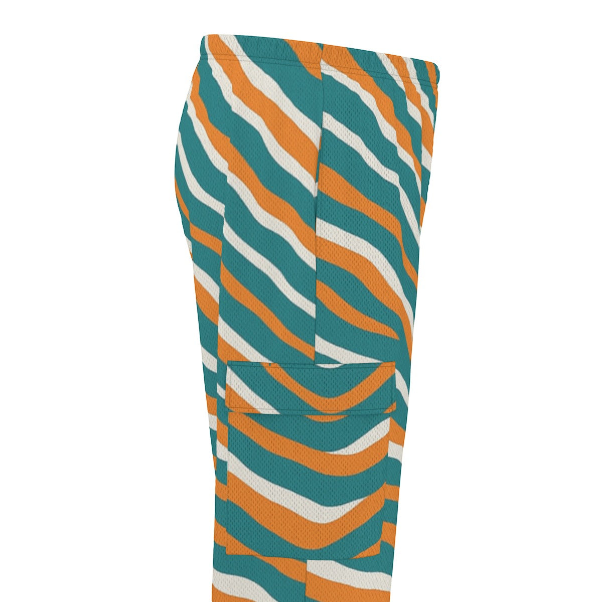 Miami Football Game Day All-Over Print Men's Cargo Pants|220GSM Birdseye