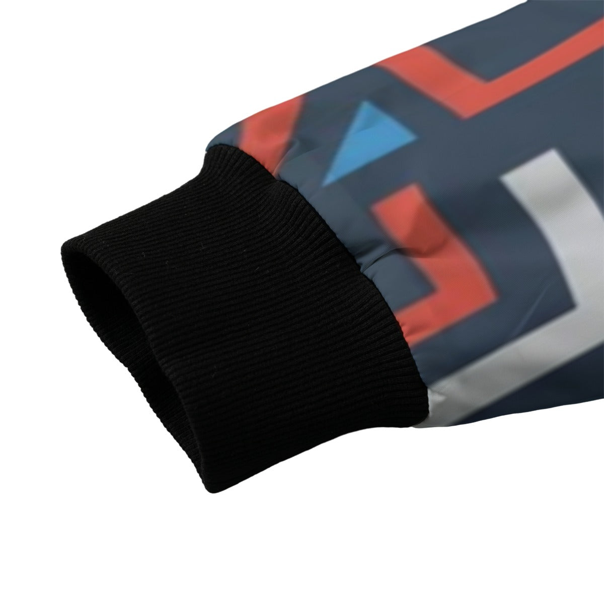 Urban Legend 90s Street Icons Abstract Graffiti Geometric Shapes Lines Fleece Bomber Jacket