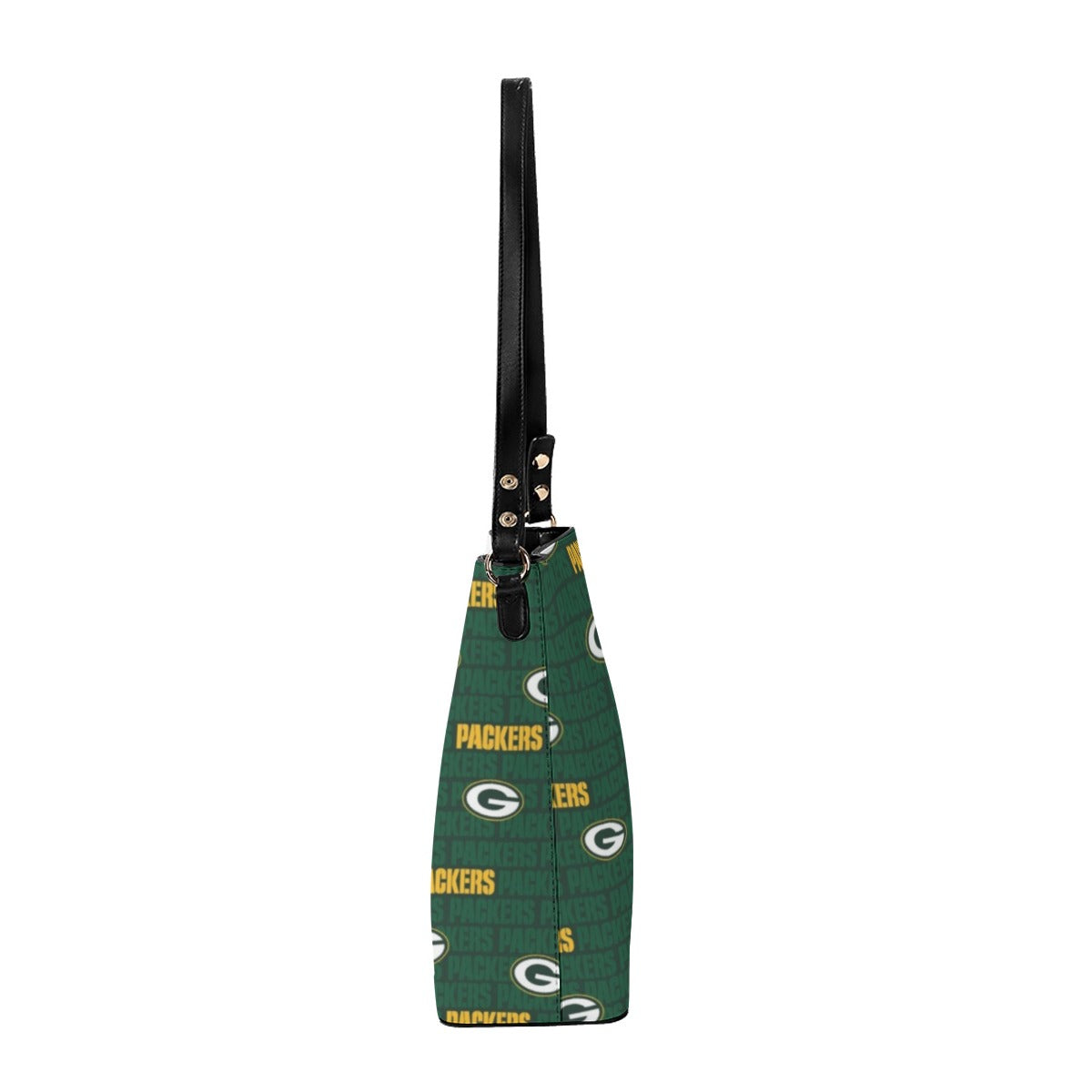 Green Bay Football Game Day Minimalist Square Crossbody Bucket Bag