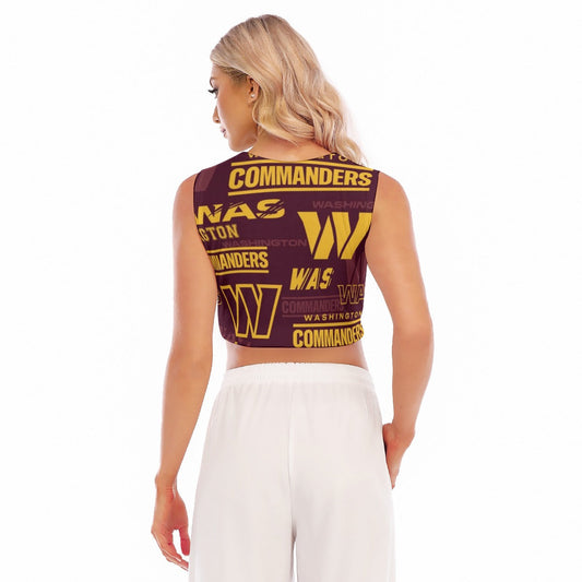 Washington Commanders Women's Sleeveless Cropped Top